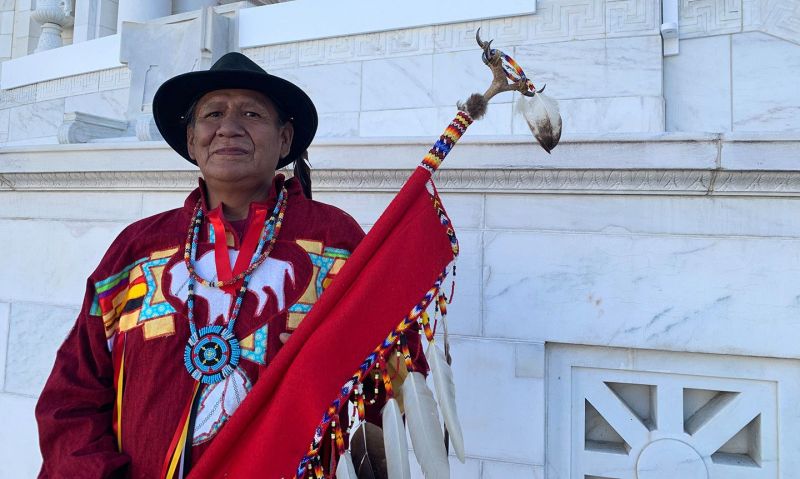 Chief Plenty Coups’ great grandson honored to represent family at Tomb