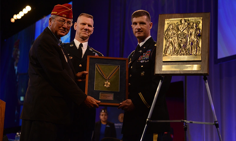 The Old Guard honored by Legion