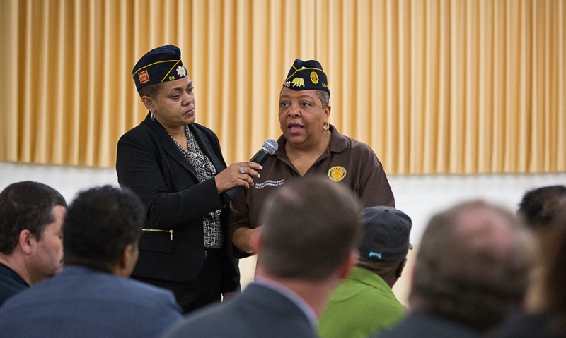 California vets air concerns at Legion town hall