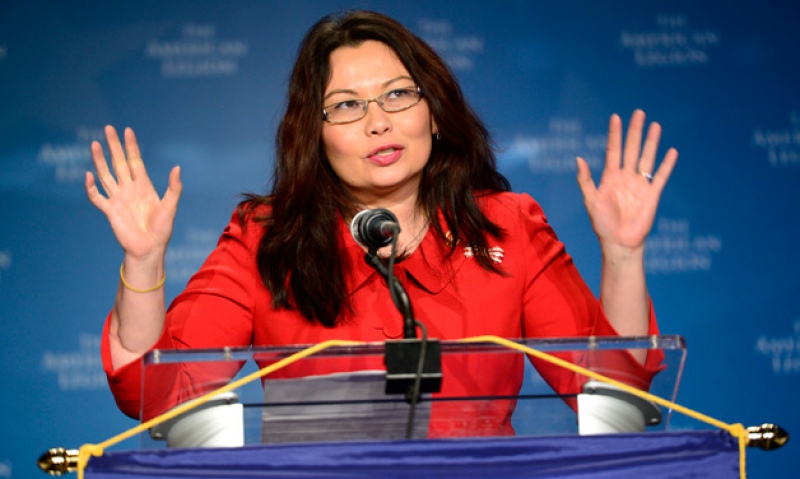 Duckworth rallies Legionnaires in Washington