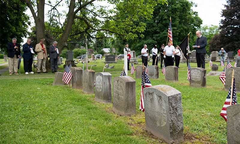 Memorializing veterans where it all began