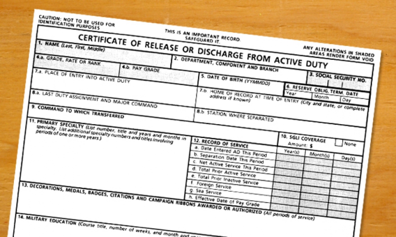 IRS revises position on DD-214 requirement