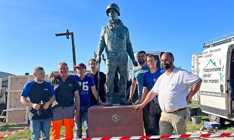 Roosevelt Jr. “Statue of Liberation” to be dedicated in Normandy