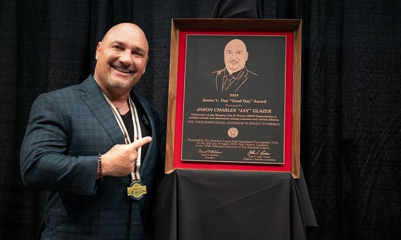  NFL Insider Jay Glazer receives Legion ‘Good Guy’ Award