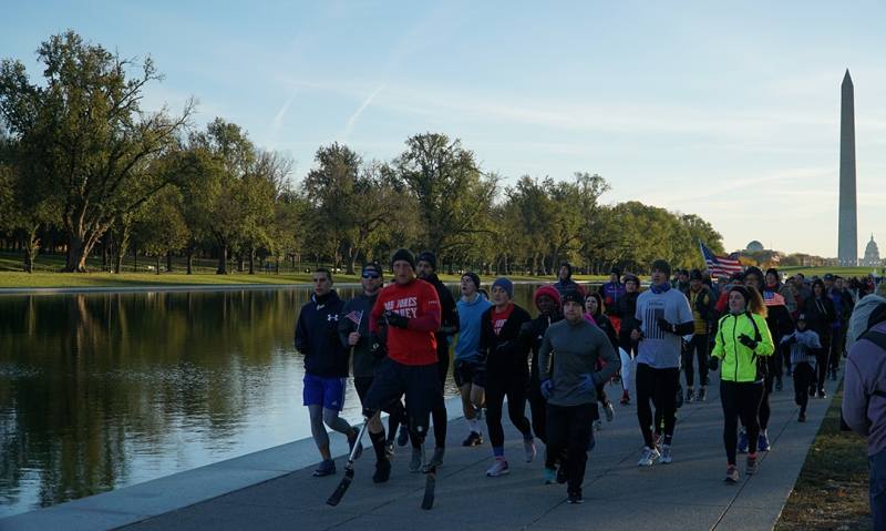 Double amputee veteran runs 31 marathons in 31 days