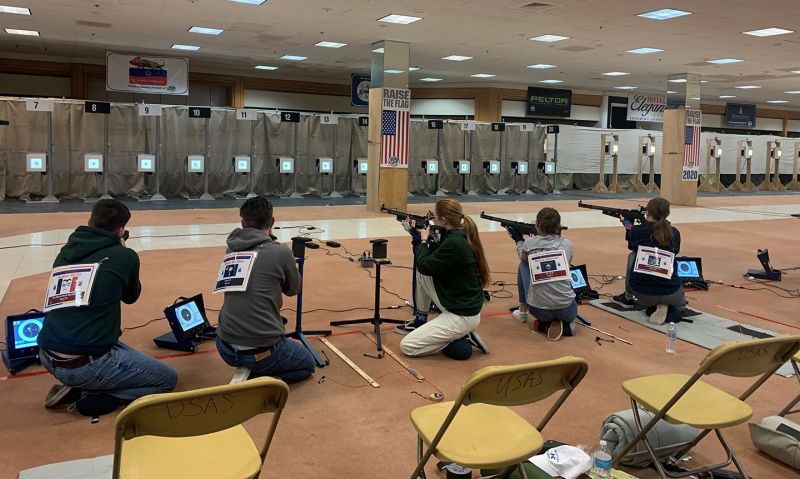 Air rifle competitors thankful for a second chance