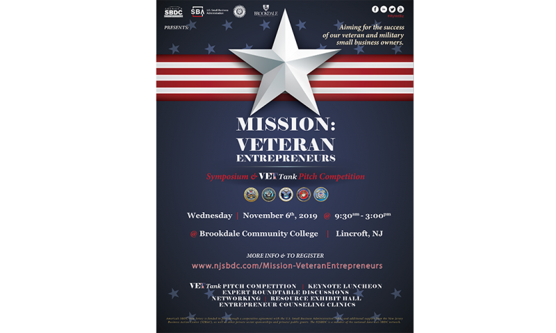 Symposium set for veteran entrepreneurs in New Jersey