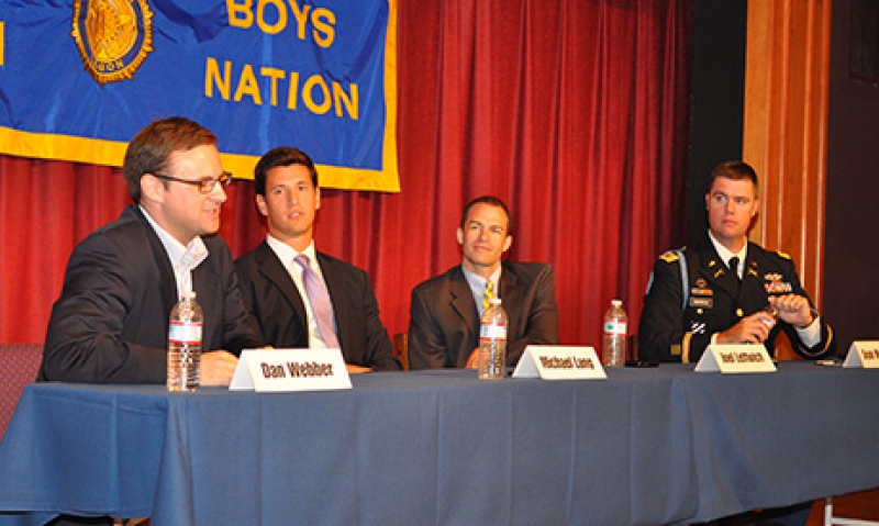 Boys Nation alumni share hope, wisdom