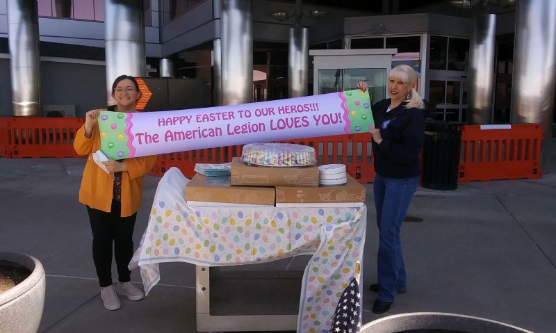 Pennsylvania Legionnaires bring Easter to VA facility&#039;s veterans 