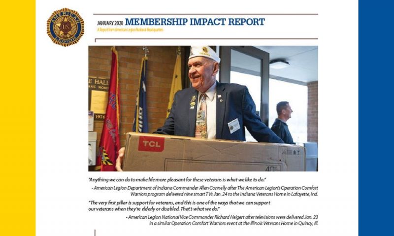 Membership Impact Report: Operation Comfort Warriors has big month