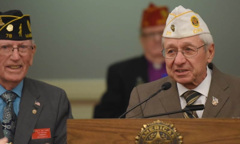 American Legion honors longtime member Kenneth Danilson 