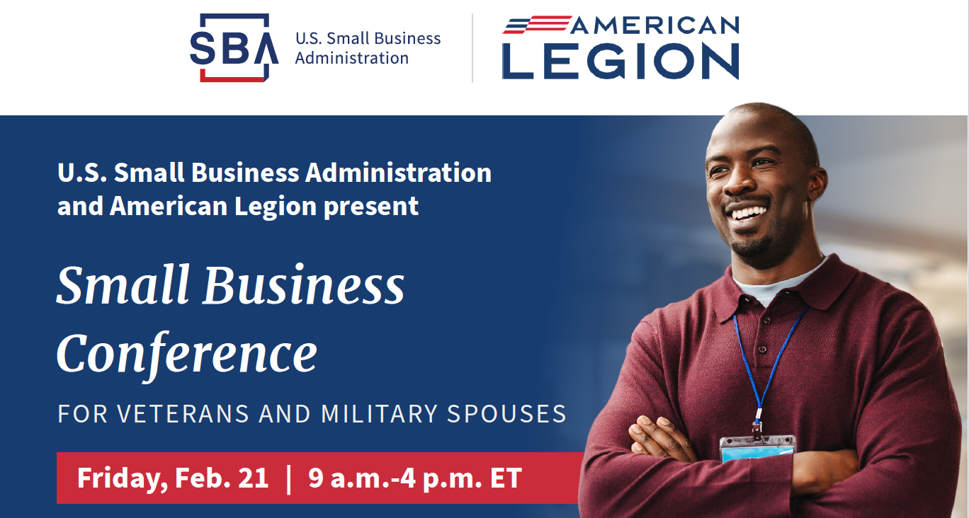 Legion, SBA hosting conference for veteran, military spouse small business owners