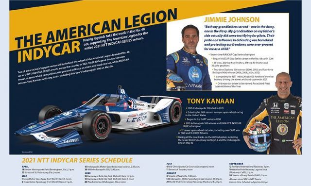 American Legion news: No. 48 INDYCAR and Training Tuesday