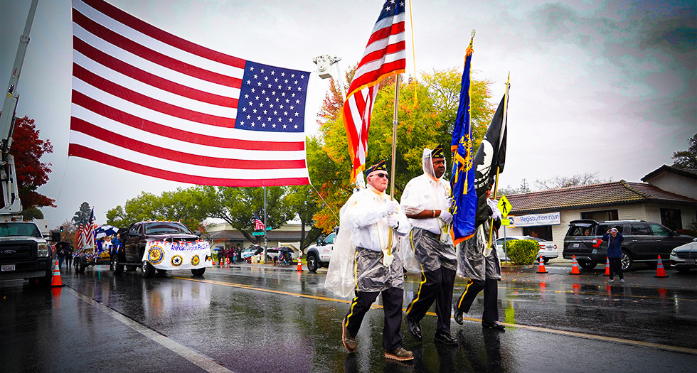 The 2024 Veterans Day Parade in Elk Grove, Calif.