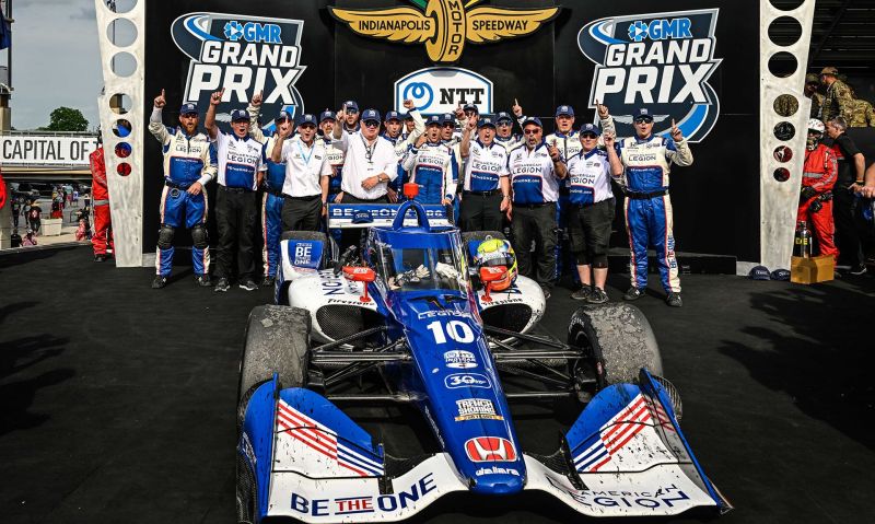 Palou delivers American Legion Honda to first INDYCAR win