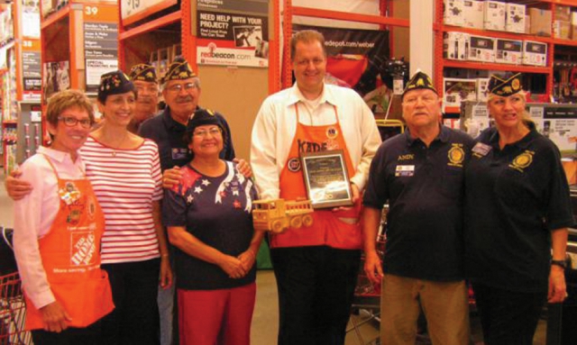 Home Depot grant improves California post