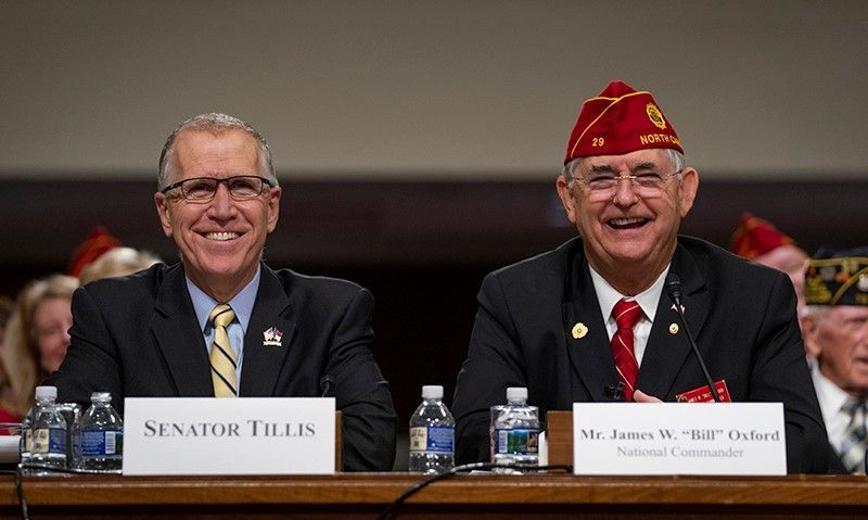 Oxford presents American Legion legislative agenda to Congress