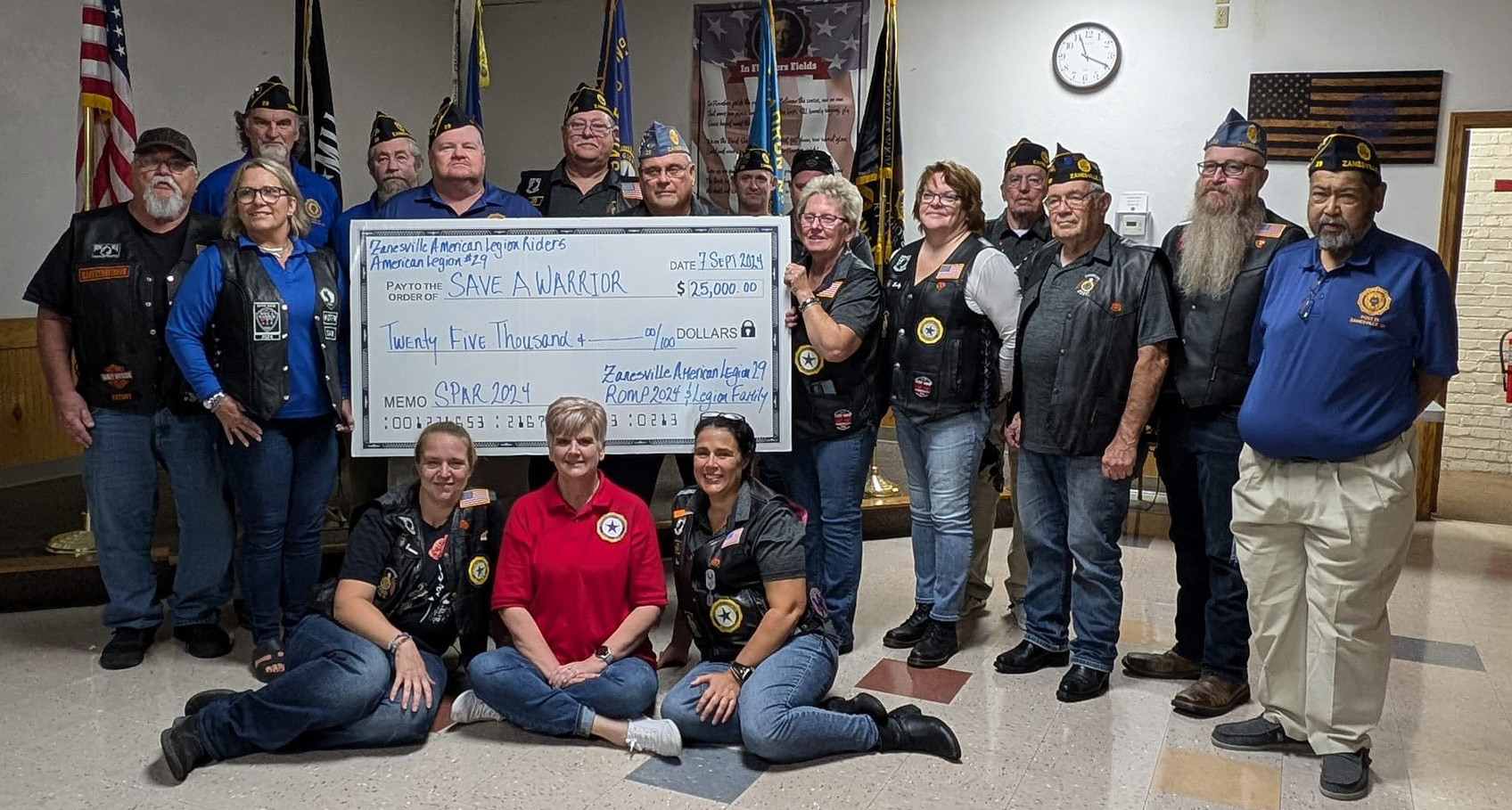 Riders chapter leads the way in fundraising to assist those dealing with PTSD