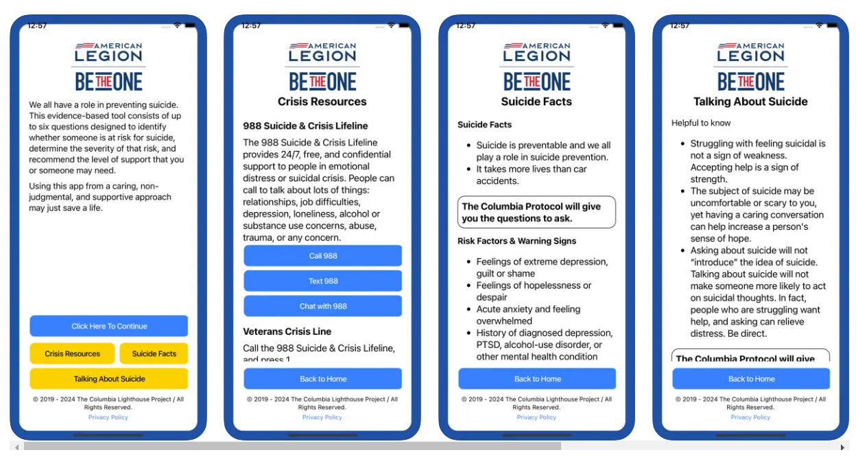 Be the One app now available to assist veterans in crisis, those around them