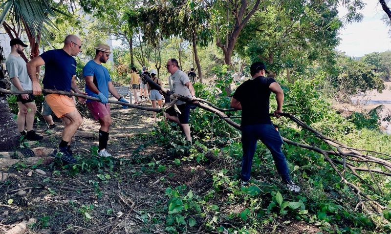 Legion, Coast Guard clean up after hurricane