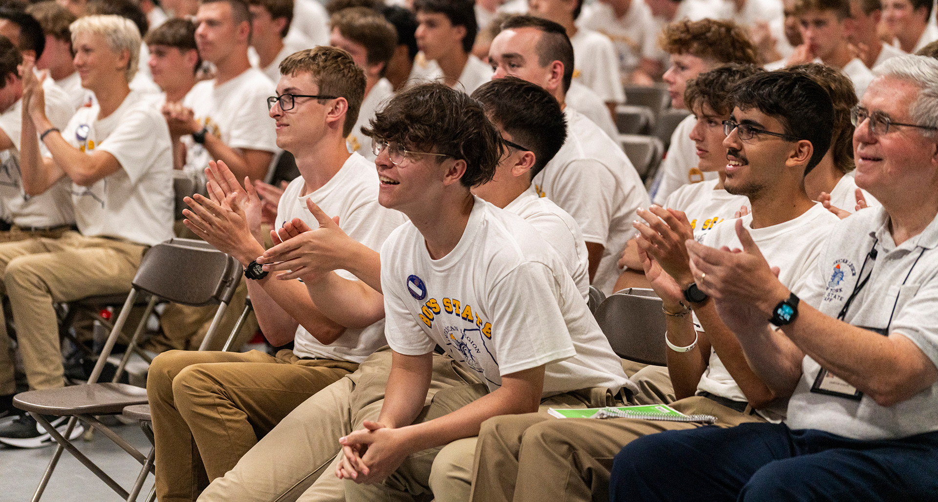 New York American Legion Boys State program at State University of New York in Morrisville, N.Y., on Tuesday, July 2. Photo by Zach Krahmer/The American Legion