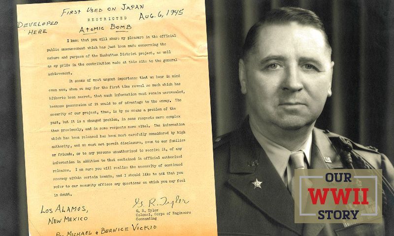 OUR WWII STORY: Legion founder, Manhattan Project officer