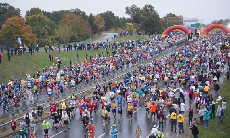 Legionnaires, allies rally together for Marine Corps Marathon