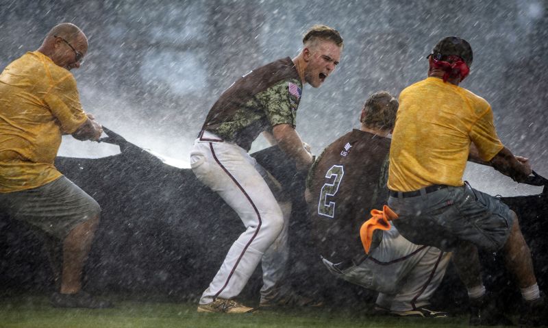 Weather suspends play at American Legion World Series Sunday