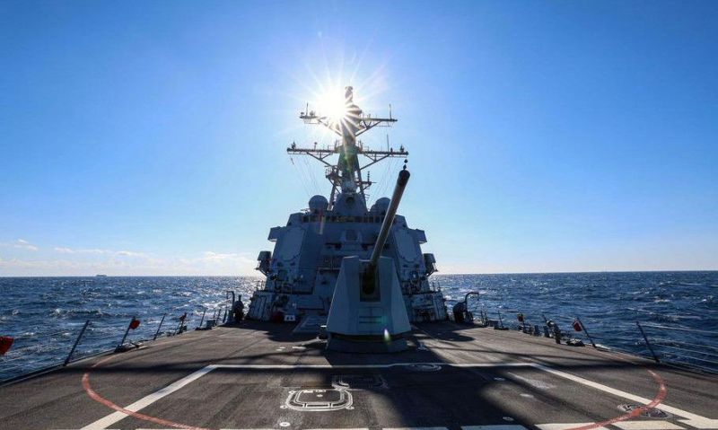 Guided-missile destroyer makes Navy’s first Taiwan Strait passage of the year