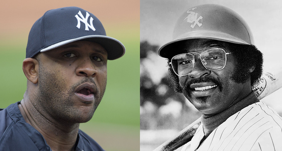 American Legion Baseball alumni CC Sabathia, left, and Dick Allen are part of the Baseball Hall of Fame Class of 2025.