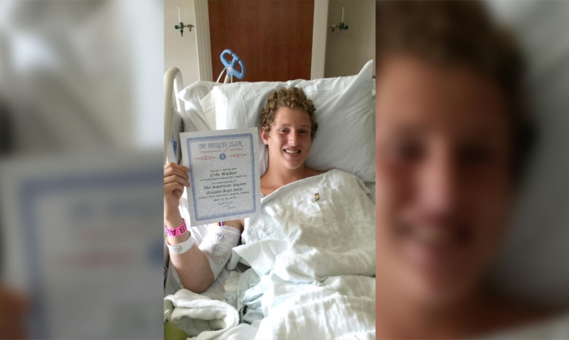 Hoosier Boys State delegate life saved by peers 