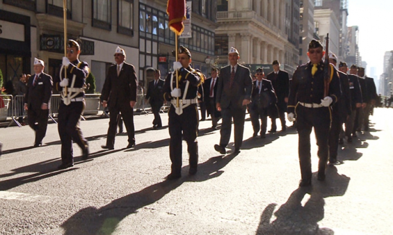 NYC parade beckons Legionnaires to march