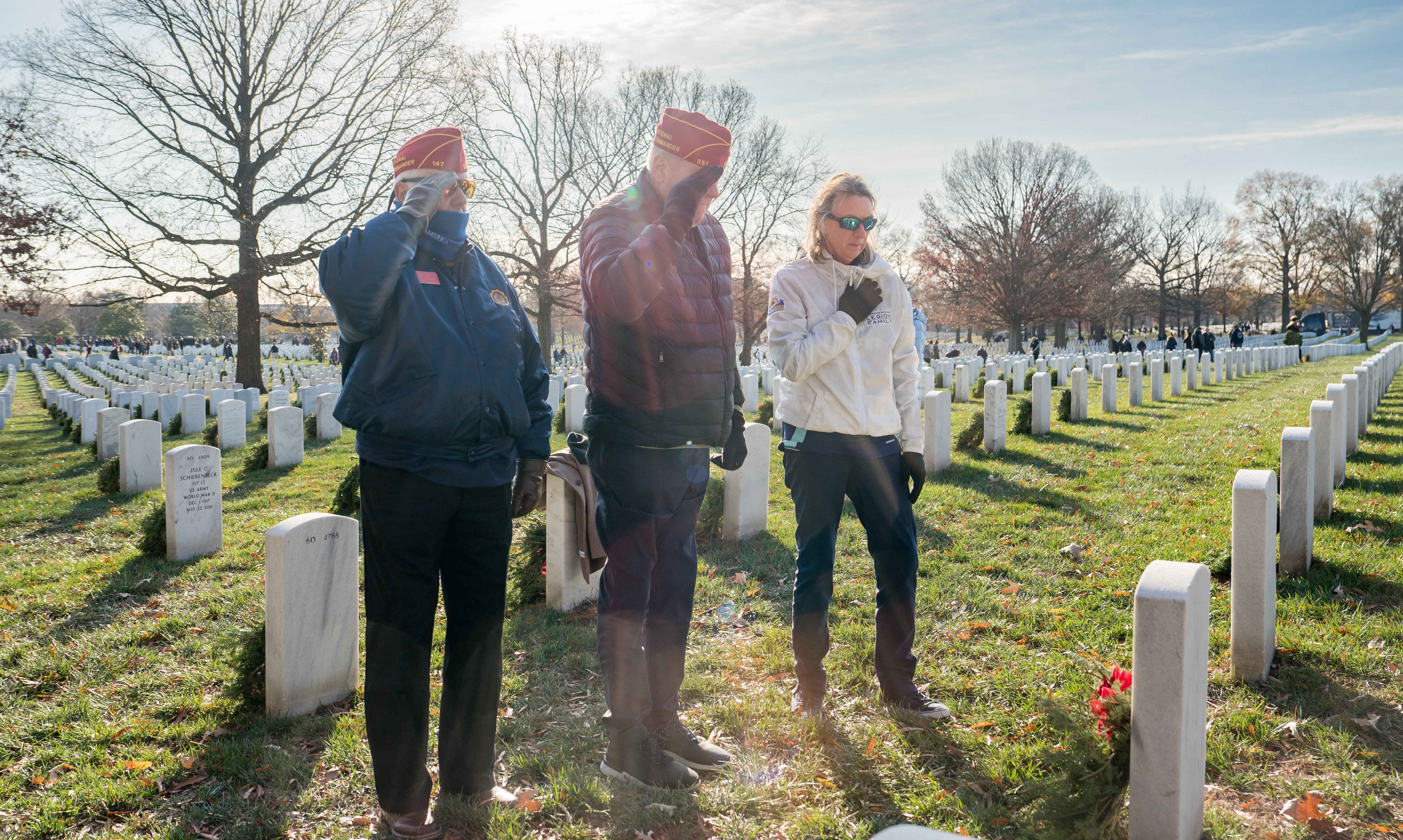 National vice commanders carry out WAA’s mission from Maine to Arlington