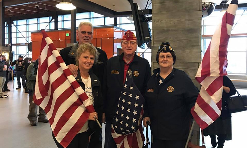 Department of Alaska sponsors Honor Flight homecoming