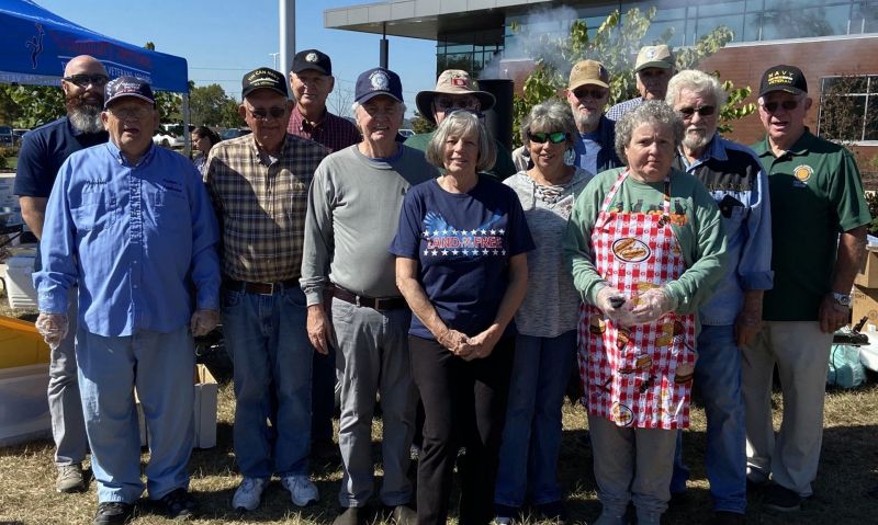 Georgia post provides surprise cookout for VA clinic