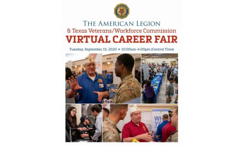 Department of Texas sponsoring Sept. 15 virtual job fair