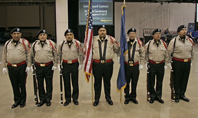 Houston color guard comes up big