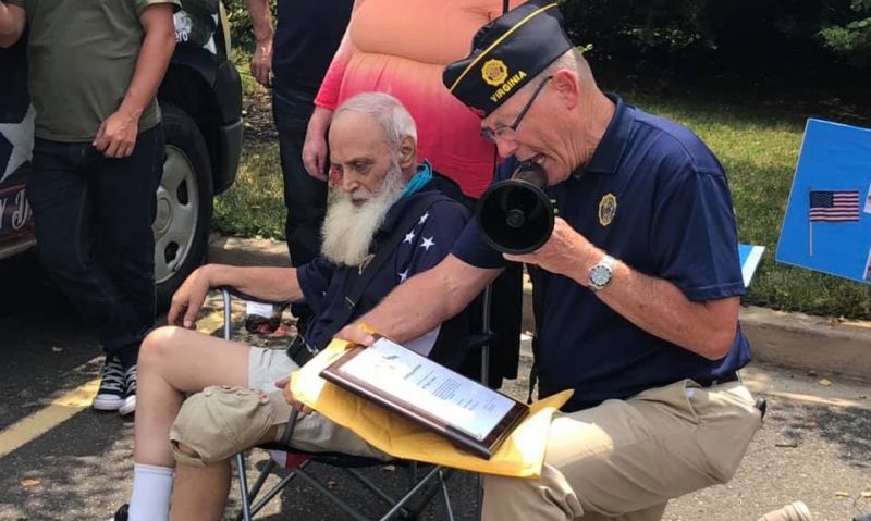 Virginia Legion Family honors a fellow comrade