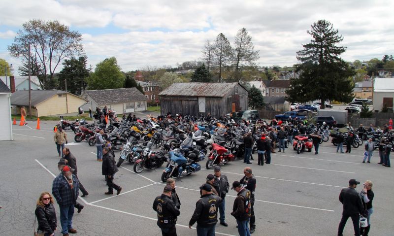 Raising $8,000 for police officer battling cancer one of the things Legion Riders chapter is doing in Pennsylvania 