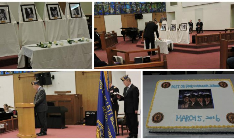 Col. Lewis L. Millett Memorial Post 38 hosts Four Chaplains ceremony