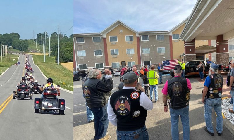 Kansas, Missouri Legion Riders come together on state Legacy Runs