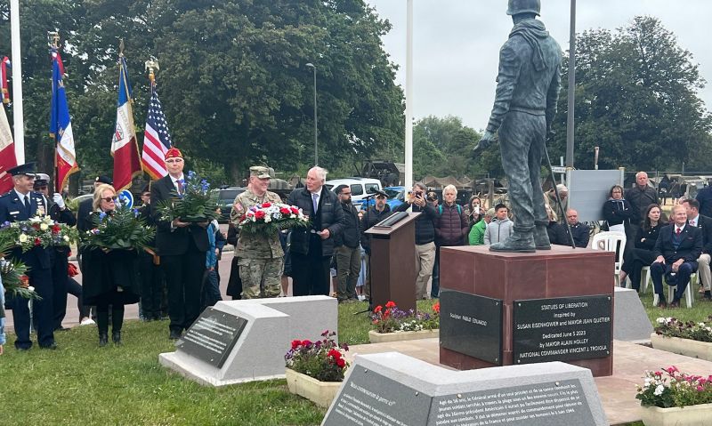 In honor of D-Day leadership and sacrifice