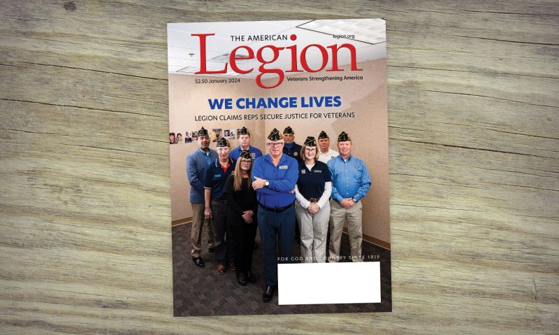 ‘We change lives’: January magazine highlights work of American Legion appeals reps