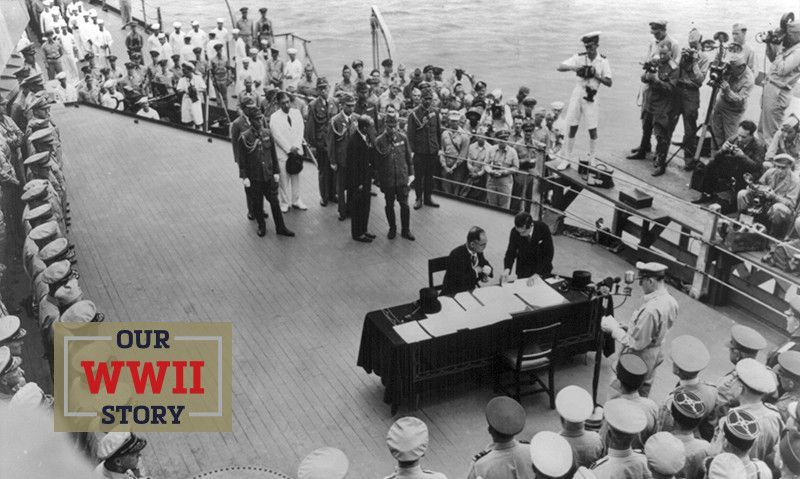 OUR WWII STORY: Coverage of the Japanese surrender