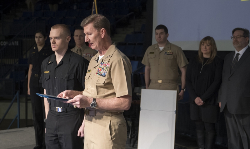 Boys State alum earns Navy&#039;s highest non-combat heroism medal