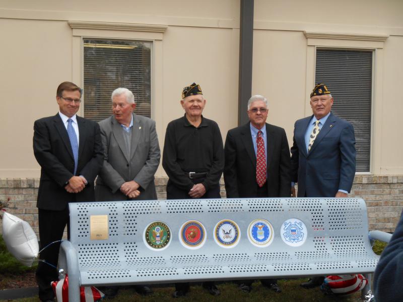 New Benches Donated at the Cambridge VA Outpatient Clinic