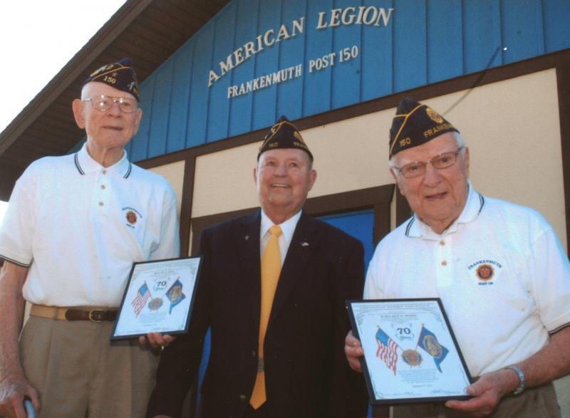 70 years of continuous Legion membership