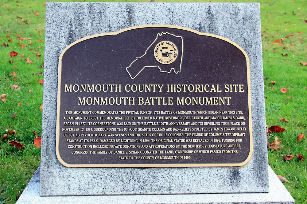 Monmouth Battle Monument