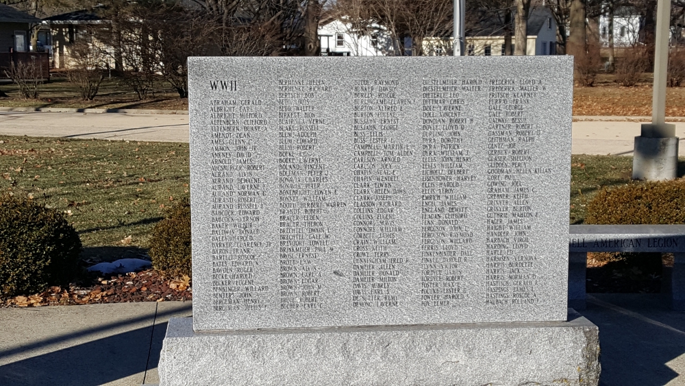 Lena Veterans Memorial