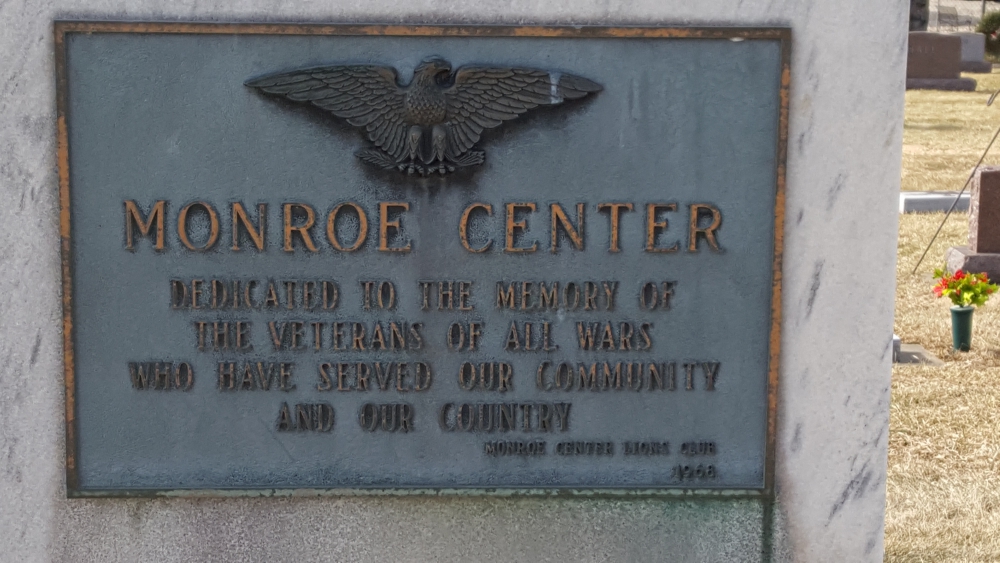 Monroe Center Veterans Memorial